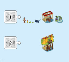 LEGO 43183 instructions page 4 – build guide