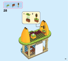 LEGO 43183 instructions page 43 – build guide