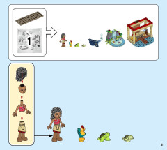 LEGO 43183 instructions page 5 – build guide