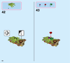 LEGO 43183 instructions page 54 – build guide