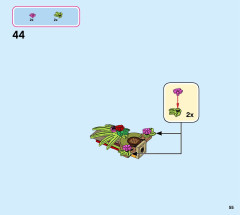 LEGO 43183 instructions page 55 – build guide