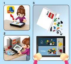 LEGO 43183 instructions page 65 – build guide