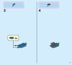 LEGO 43183 instructions page 7 – build guide