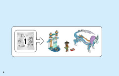 LEGO 43184 instructions page 4 – build guide