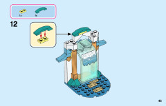 LEGO 43184 instructions page 45 – build guide