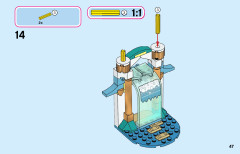 LEGO 43184 instructions page 47 – build guide