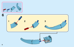 LEGO 43184 instructions page 8 – build guide