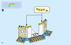 LEGO 43184 instructions page 12 – build guide