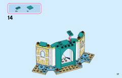 LEGO 43184 instructions page 17 – build guide