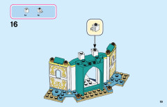 LEGO 43184 instructions page 19 – build guide