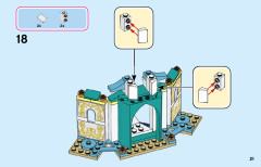LEGO 43184 instructions page 21 – build guide