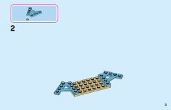 LEGO 43184 instructions page 3 – build guide