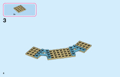 LEGO 43184 instructions page 4 – build guide