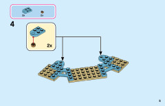 LEGO 43184 instructions page 5 – build guide
