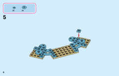 LEGO 43184 instructions page 6 – build guide