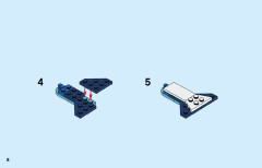 LEGO 43184 instructions page 8 – build guide