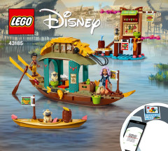 LEGO 43185 instructions page 1 – build guide