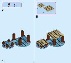 LEGO 43185 instructions page 12 – build guide