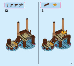 LEGO 43185 instructions page 15 – build guide