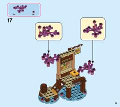 LEGO 43185 instructions page 19 – build guide