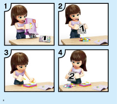 LEGO 43185 instructions page 2 – build guide