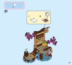 LEGO 43185 instructions page 23 – build guide