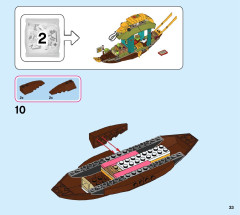 LEGO 43185 instructions page 33 – build guide
