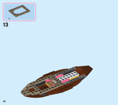 LEGO 43185 instructions page 36 – build guide