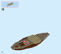 LEGO 43185 instructions page 38 – build guide