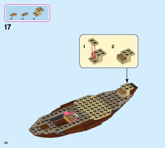 LEGO 43185 instructions page 40 – build guide