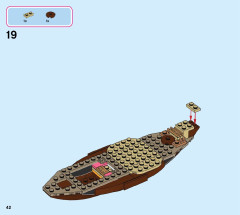 LEGO 43185 instructions page 42 – build guide