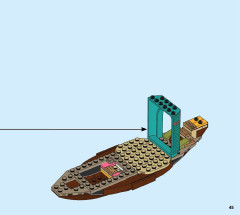 LEGO 43185 instructions page 45 – build guide