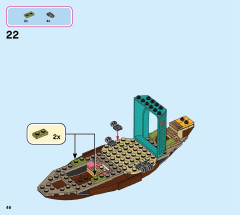 LEGO 43185 instructions page 46 – build guide