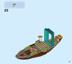 LEGO 43185 instructions page 47 – build guide