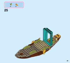 LEGO 43185 instructions page 49 – build guide