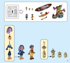 LEGO 43185 instructions page 5 – build guide