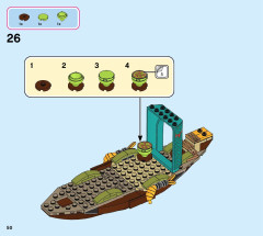 LEGO 43185 instructions page 50 – build guide