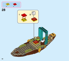 LEGO 43185 instructions page 52 – build guide