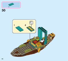 LEGO 43185 instructions page 54 – build guide