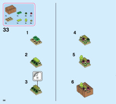 LEGO 43185 instructions page 58 – build guide