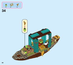 LEGO 43185 instructions page 60 – build guide