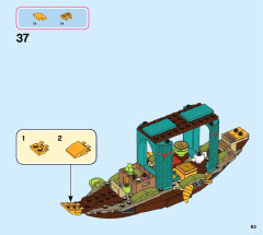 LEGO 43185 instructions page 63 – build guide