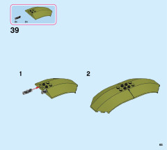 LEGO 43185 instructions page 65 – build guide