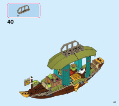 LEGO 43185 instructions page 67 – build guide