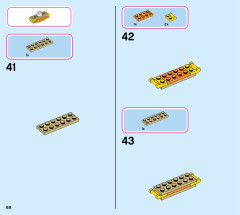 LEGO 43185 instructions page 68 – build guide