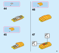 LEGO 43185 instructions page 69 – build guide