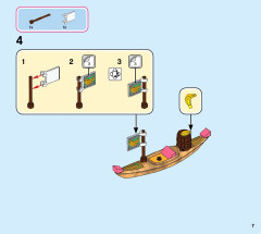 LEGO 43185 instructions page 7 – build guide