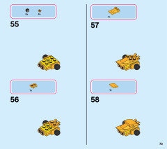 LEGO 43185 instructions page 73 – build guide