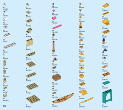 LEGO 43185 instructions page 78 – build guide