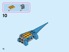 LEGO 43186 instructions page 10 – build guide